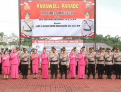 Kapolres Simalungun AKBP Dr. Hendri Nupia Dinka Barus Disambut Hangat, Pisah Sambut Polres Simalungun Berlangsung Khidmat dan Humanis