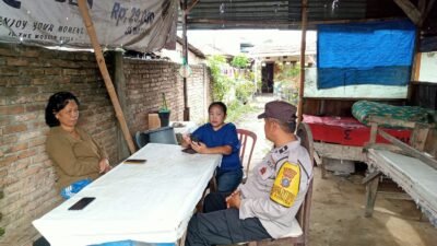Polsek Siantar Marihat Sambang Kamtibmas di Jalan Farel Pasaribu