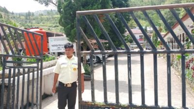 Satpam Ramah Sambut Wartawan, Penjelasan Sejumlah Informasi SMA N 1 Sianjur Mula Mula Masih Dinanti