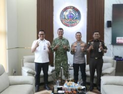 Perkuat Sinergitas TNI-Polri, Kapolres Simalungun Sambangi Makorem 022/Pantai Timur