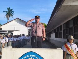 Kapolsek Siantar Marihat Himbau Siswa Siswi di SMAN 1 Jauhi Narkoba dan Tawuran