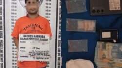 Lagi Duduk Santai, IH Diringkus Satnarkoba Polres Pematang Siantar barang bukti 21,55 Gram Sabu