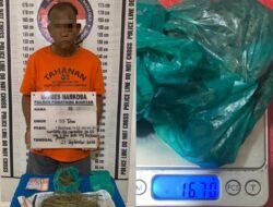 Polres Pematang Siantar Amankan Residivis Narkotika Miliki Ganja 106,29 Gram
