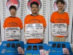 Miliki Ekstasi , Tiga Pemuda Diamankan Satnarkoba Polres Pematang Siantar
