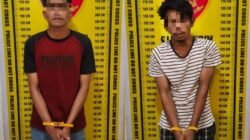 Sat Reskrim Polres Pematang Siantar Amankan Dua Pelaku Curanmor