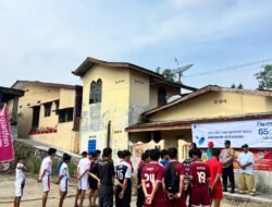 Polsek Siantar Martoba Hadir di Tengah Warga, Kawal Turnamen Futsal Kiam Cup ARBAS