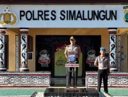 Pimpin Apel Pagi Kapolres Simalungun Tekankan Disiplin, Pengawasan Melekat, dan Kesiapsiagaan Hadapi Bencana