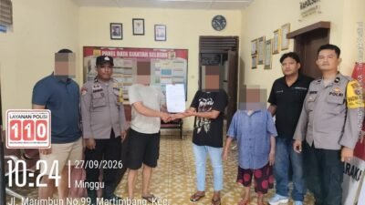 Polsek Siantar Selatan Selesaikan Dugaan Penganiayaan