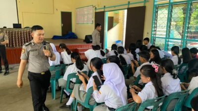 Polres Pematang Siantar Sosialisasi Program Paham AI kepada Puluhan Siswa Siswi SMA Teladan