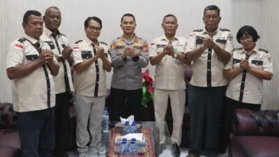 Kapolres Simalungun Terima Silaturahmi DPD Senopati 08, Ajak Jaga Kamtibmas dan Serukan Berantas Judi, Narkoba, dan Hoaks
