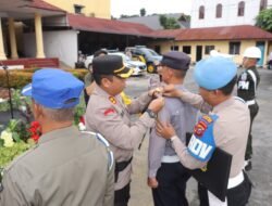 Kapolres Pematang Siantar Pimpin Apel Gelar Pasukan Operasi Patuh Toba 2026