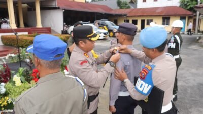Kapolres Pematang Siantar Pimpin Apel Gelar Pasukan Operasi Patuh Toba 2026