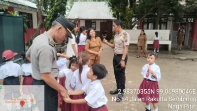 Cegah Bullying, Polsek Siantar Martoba Laksanakan Polidik di SD Negeri 124388 Rakutta Sembiring