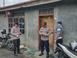 Polsek Siantar Utara Cek TKP Dugaan Pencurian di Jalan Pattimura Ujung Respon Laporan CC 110