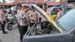 Pastikan Randis Siap Operasional, Polres Pematangsiantar Cek R2 dan R4