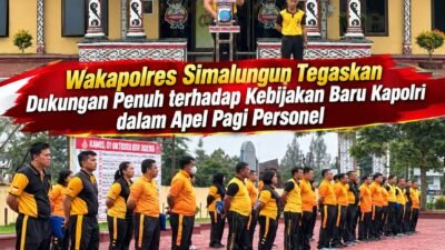 Wakapolres Simalungun Tegaskan Dukungan Penuh terhadap Kebijakan Baru Kapolri dalam Apel Pagi Personel