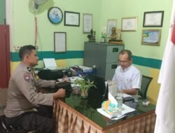 Polsek Siantar Barat Sosialisasi SPMB Sekolah Taruna Bhayangkara di SMP Taman Asuhan