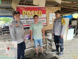 Polsek Siantar Marihat Patroli KBN di Jalan Bahkora II