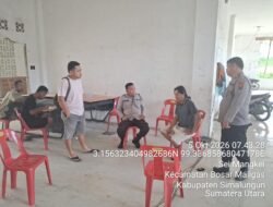 Polsek Bandar Huluan Tindaklanjuti Laporan Percobaan Pencurian di Islamic Center Simpang Mayang