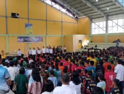 Turnamen Bola Tangan (Handball) Piala Bupati Samosir 2026 Dibuka, 52 Tim Pelajar Siap Bertanding di GOR Samosir