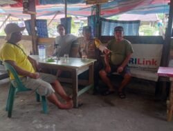 Antisipasi 3C Bhabinkamtibmas Polsek Siantar Marihat Sambang Kamtibmas