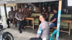 Kapolsek Siantar Selatan Dukung usulan Warga Pembentukan Pos Kamling di Jalan Toba II