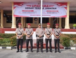 Kapolres Pematang siantar Pimpin Sertijab Kasat Reskrim dan Kasat Narkoba