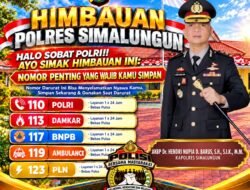 Siaga Cuaca Ekstrem, Polres Simalungun Keluarkan Enam Imbauan Penting untuk Warga
