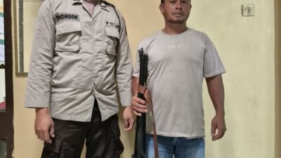 Penembakan Senapan Angin Terjadi Usai Perselisihan Minuman, Polsek Dolok Panribuan Amankan Pelaku Penganiayaan