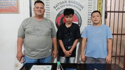 Komitmen Berantas Narkoba, Polsek Bandar Huluan Gerebek Bekas Kedai di Wonorejo, Pengedar Sabu Ditetapkan Tersangka