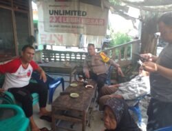Bhabinkamtibmas Polsek Siantar Barat Sambangi Warga Jalin Kemitraan dan Tingkatkan Kepercayaan Kepada Polri