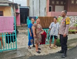 Polsek Siantar Utara Sambangi Warga masyarakat, sampaikan pesan Kamtibmas