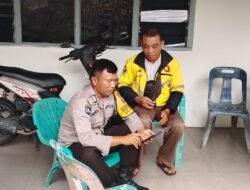 Polsek Siantar Selatan Mendata Warga Untuk Dimasukkan Dalam Aplikasi Parlinsos