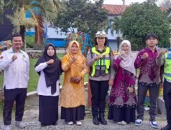 Sat Lantas Polres Pematang siantar Silaturahmi di Sekolah Taman Asuhan dan AL Wasliyah