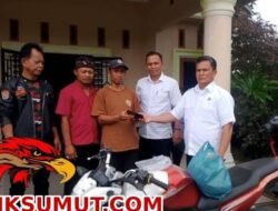 7 Oknum Dilapor ke Propam, Polres Samosir Kembalikan Motor Romanto Nadeak yang Dipaksa Ngaku Curi Besi Proyek