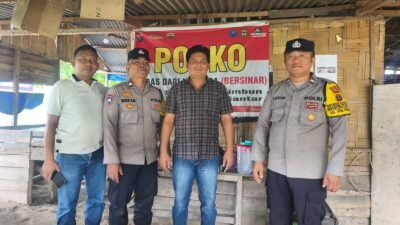 Polsek Siantar Marihat Patroli Posko Bebas dari Narkoba