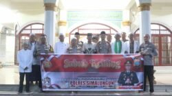 Subuh Keliling di Sinaksak, Kapolres Simalungun Salat Berjamaah dan Serap Aspirasi Warga