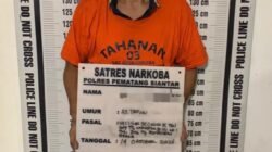 Satresnarkoba Polres Pematang Siantar Amankan Pria dengan Barang Bukti Ganja 470 Gram