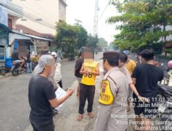 Polsek Siantar Timur Respons Laporan 110, Mediasi Perselisihan Parkir di Suzuya Mall