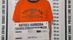 Satnarkoba Polres Pematang Siantar Amankan Pria, Sita Sabu 1,13 Gram Sabu