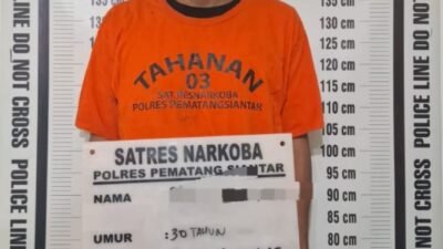 Satnarkoba Polres Pematang Siantar Amankan Pria, Sita Sabu 1,13 Gram Sabu