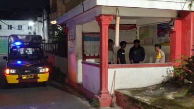 Polsek Siantar Selatan Sambangi Pos Kamling Merah Putih, Wujudkan Situasi Kamtibmas yang Aman dan Kondusif