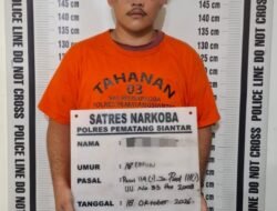 Polres Pematang Siantar Amankan Pemilik Ganja 32,83 Gram di Jalan Melanthon Siregar