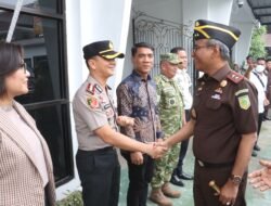 Dukung Sinergi Lintas Sektoral, Kapolres Simalungun Hadiri Silaturahmi Forkopimda bersama Kajati Sumut