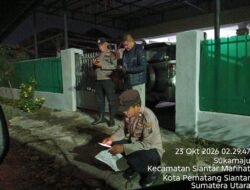 Respon Laporan Warga, Polsek Siantar Marihat Cek Warung Tuak