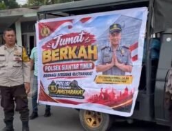 Polsek Siantar Timur Gelar Jumat Berkah di Mesjid Taqwa Wujud Komtimen Polri Bersama Masyarakat