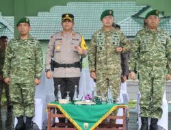 Kapolres Pematang Siantar Hadiri Upacara Penetapan Komcad Matra Darat Tahun 2026