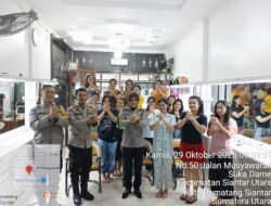 Polsek Siantar Timur Sambang Kamtibmas di Kantor Kelurahan Asuhan